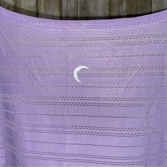 ZYIA Active Lavender Performance Perforated Workout Tank - Picture 6 of 6